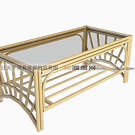 3D茶几模型