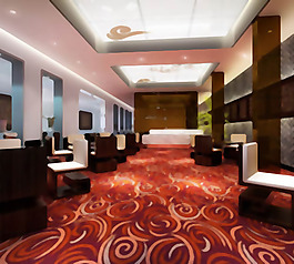 餐厅- 9，商业空间，餐厅，模型