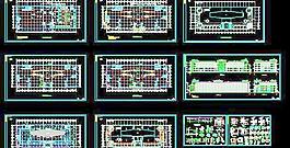 四层大型商场建筑施工图