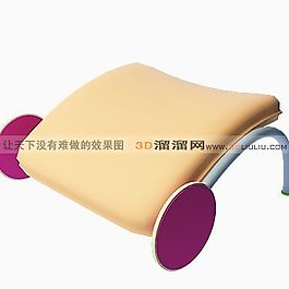 3D脚凳模型
