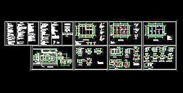 锅炉房钢筋混凝土结构施工图及设备基础详图