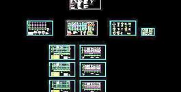 四层综合楼钢框架结构设计图