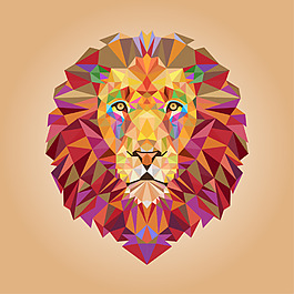 狮子矢量素材