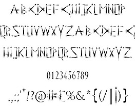 布列塔尼的字体