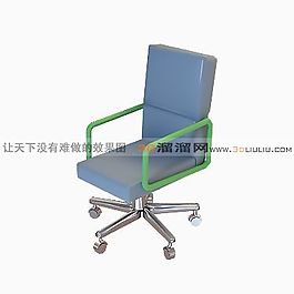 3D办公椅模型