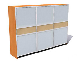 伊利诺斯abinet，家具，模型
