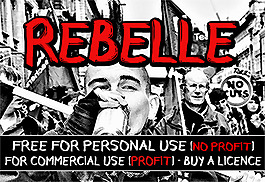 CF Rebelle字体