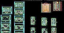 高层商业综合楼建设设计平面图