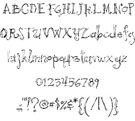 板球的字体