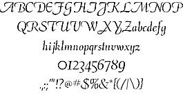 calligraphyflf字体