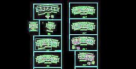 高层住宅建筑设计平面图