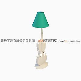 3D落地灯模型