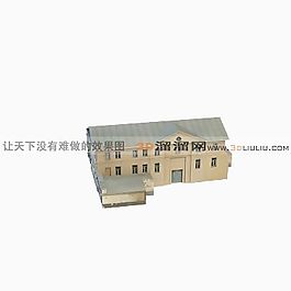 3D住宅楼模型