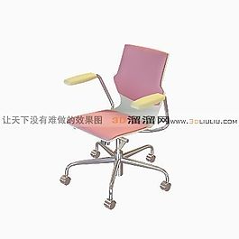 3D办公椅模型