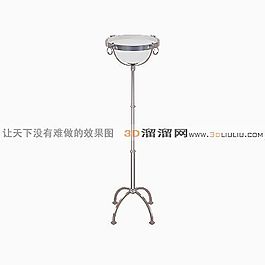 3D铁艺落地灯模型