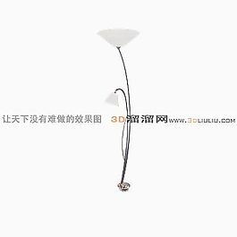 3D落地灯模型