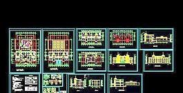 四层敬老院建筑设计施工图