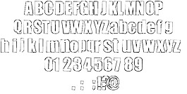 大胆的字体