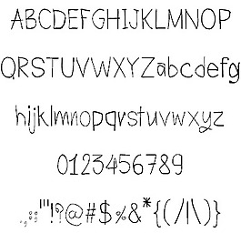 CRU todsaporn手写字体