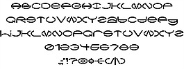 CType AOE字体