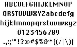 chicagoflf字体