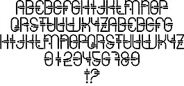 毒蛇的字体