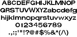 cheapsignage字体
