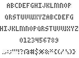 charaille AOE字体