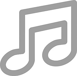 音符中风图标