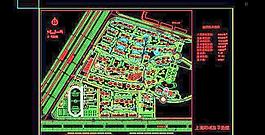 小区绿化带设计总平面图