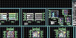 三层小型别墅建筑图 10x9