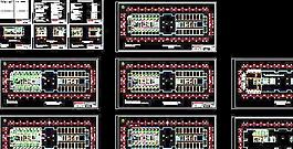 办公楼空调多联机平面设计图
