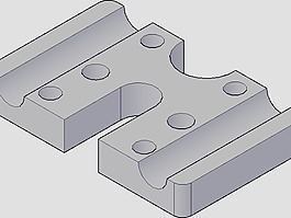 mendelmax 1.5×10mm端电机和夹杆