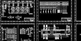 中央空调4×30KW机柜PLC线路图