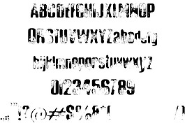 埃利奥特的坏日子字体