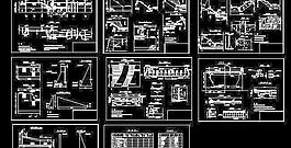 跌水工程图