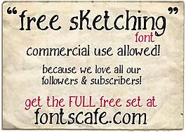 自由sketching_free-demo字体