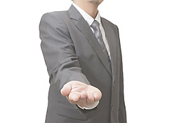 手提供的姿态反对