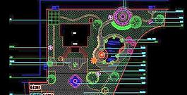 欧式别墅庭院景观设计图