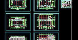 仿古建筑全套建筑图附带效果图