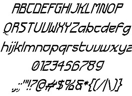 futurex boldoblique字体