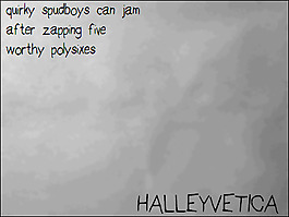 halleyveticanbp字体