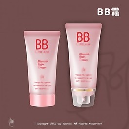 BB霜图标psd分层