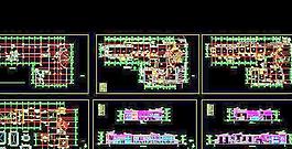 西班牙式经典会所施工图