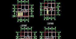 农村经济适用房建筑图  12x13