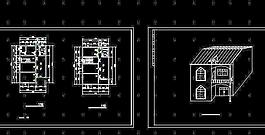 城镇农村独立住宅图纸