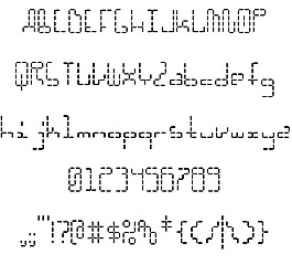 hybridlcd AOE字体