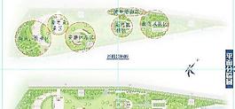 广场规划方案设计手绘效果图(一套8张)