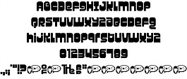 重力的字体