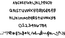 优雅的字体的字体